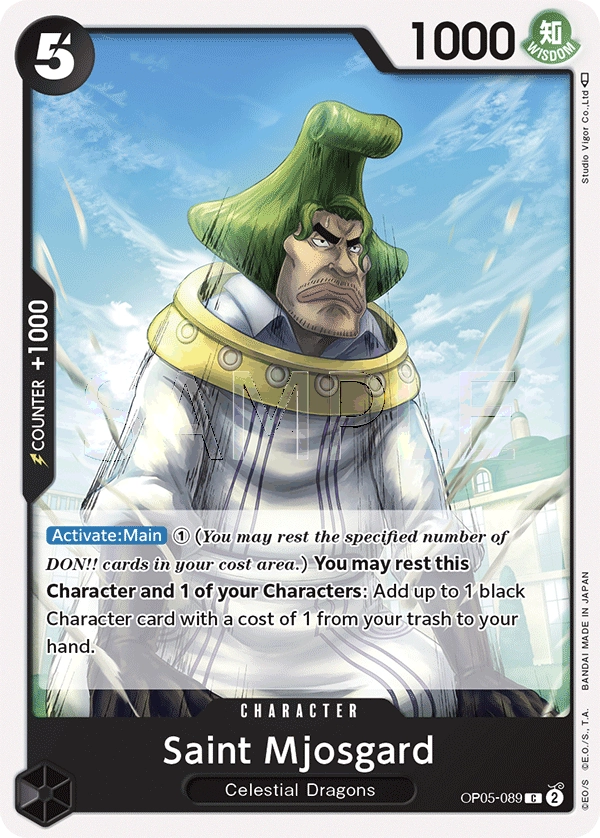 Carta Saint Mjosgard (OP05-089)