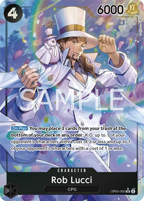 Carta Rob Lucci (OP05-093)