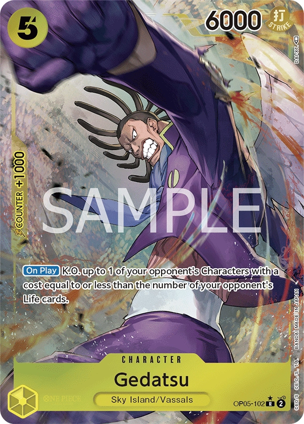 Carta Gedatsu (OP05-102)