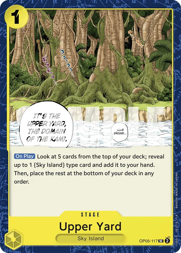 Carta Upper Yard (OP05-117)