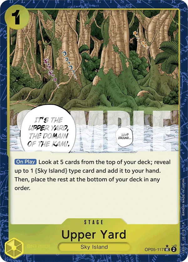 Carta Upper Yard (OP05-117)