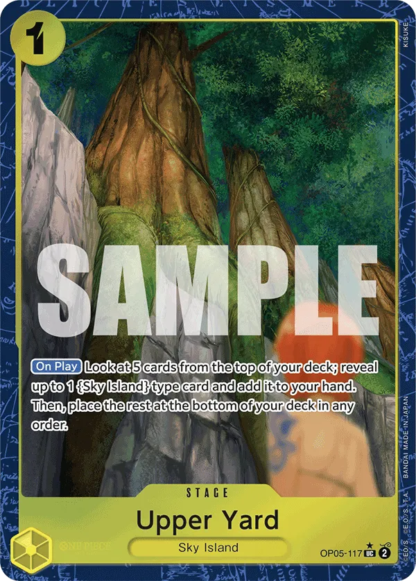 Carta Upper Yard (OP05-117)