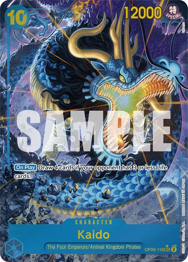 Carta Kaido (OP05-118)