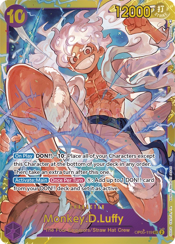Carta Monkey.D.Luffy (OP05-119)