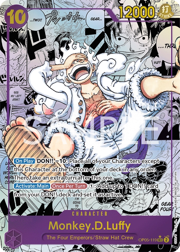 Carta Monkey.D.Luffy (OP05-119)