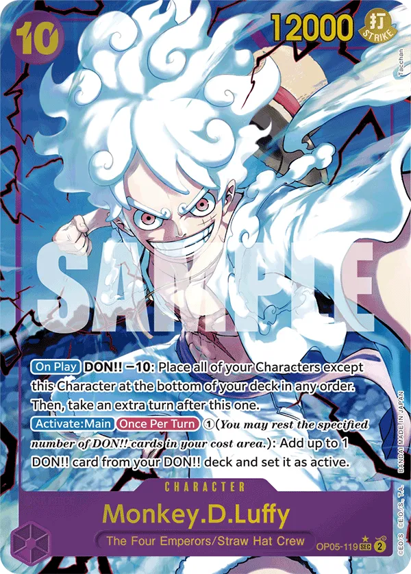 Carta Monkey.D.Luffy (OP05-119)