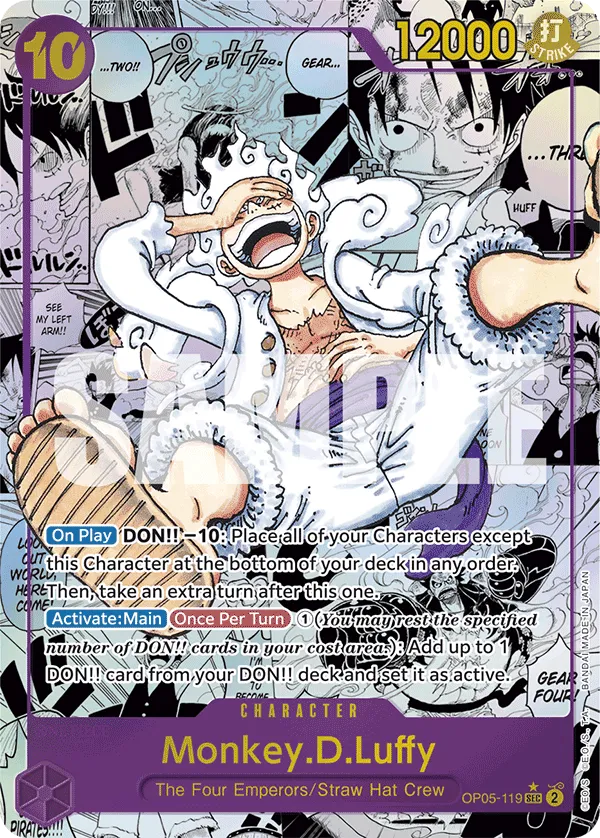 Carta Monkey.D.Luffy (OP05-119)