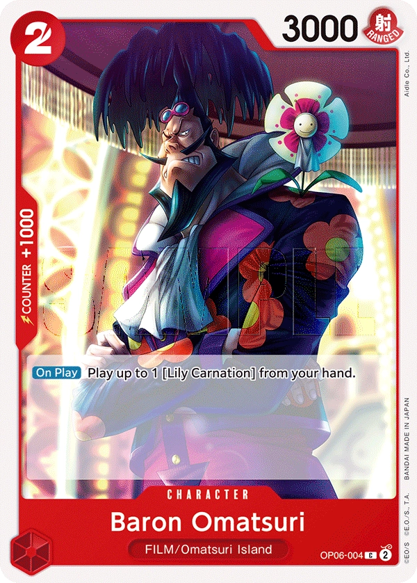 Carta Baron Omatsuri (OP06-004)