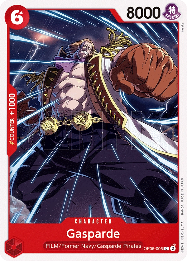 Carta Gasparde (OP06-005)