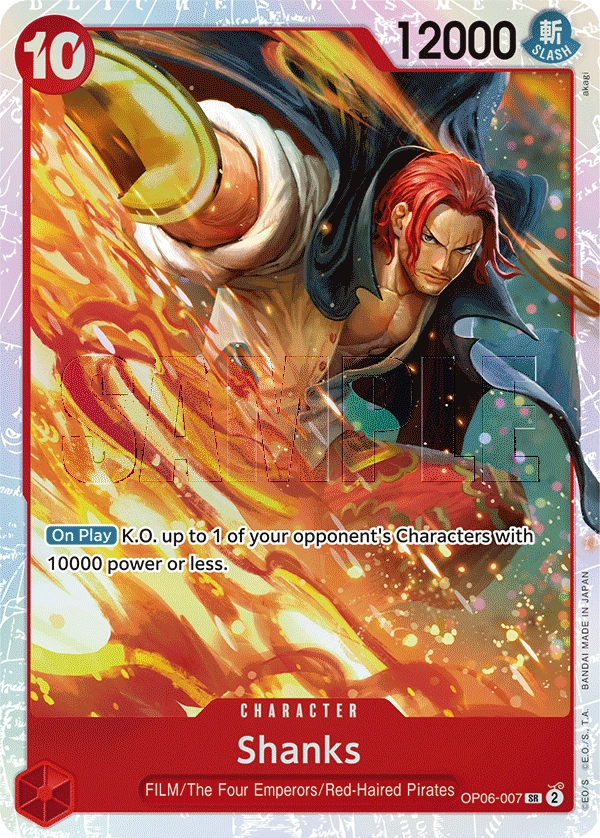 Carta Shanks (OP06-007)