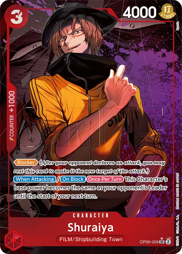 Carta Shuraiya (Parallel) (OP06-009)