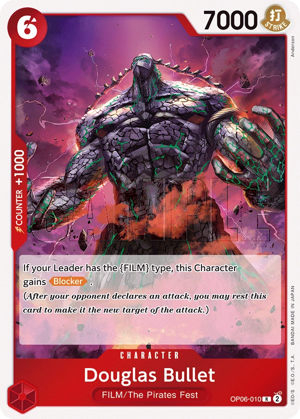 Carta Douglas Bullet (OP06-010)