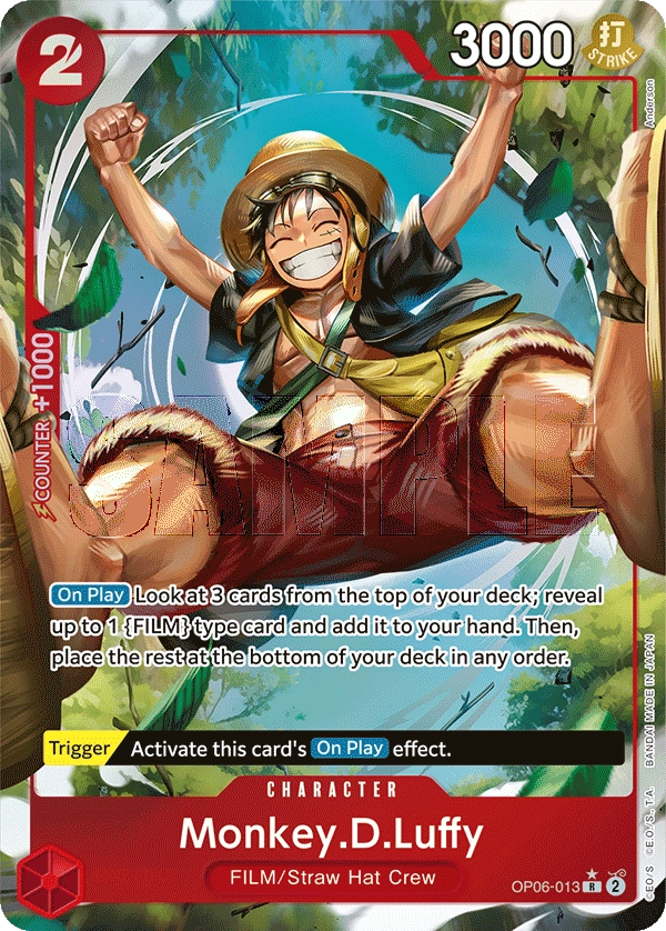 Carta Monkey.D.Luffy (Parallel) (OP06-013)