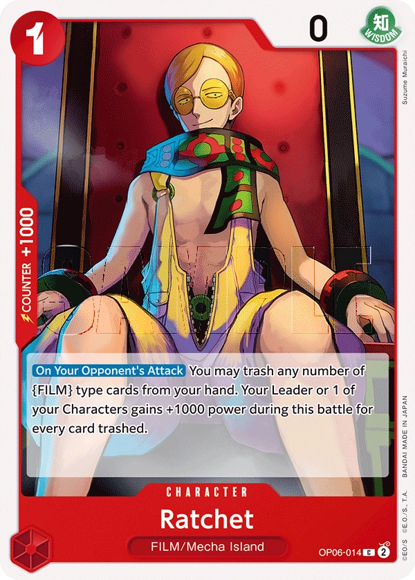 Carta Ratchet (OP06-014)