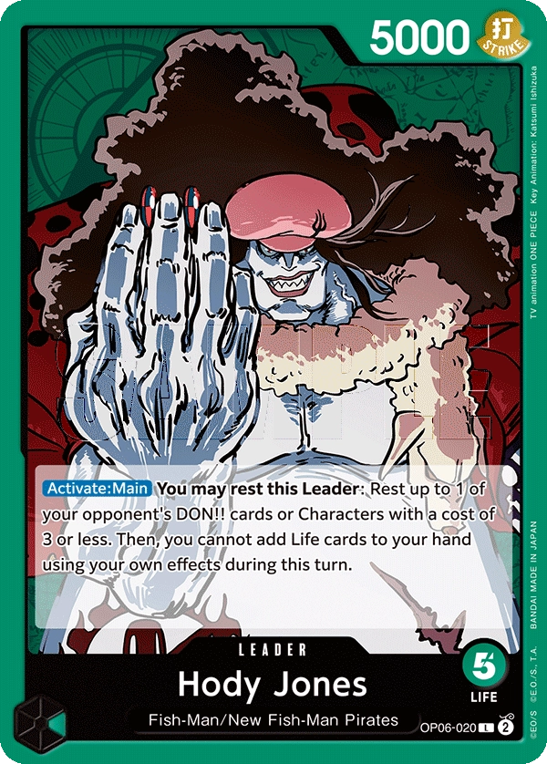 Carta Hody Jones (OP06-020)