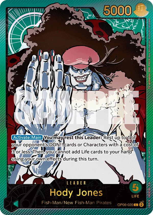 Carta Hody Jones (OP06-020)