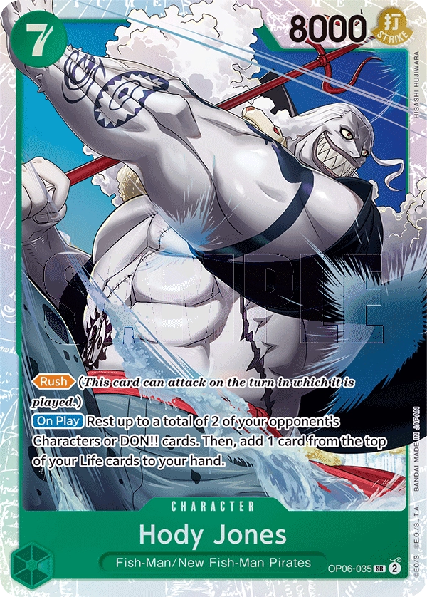 Carta Hody Jones (OP06-035)