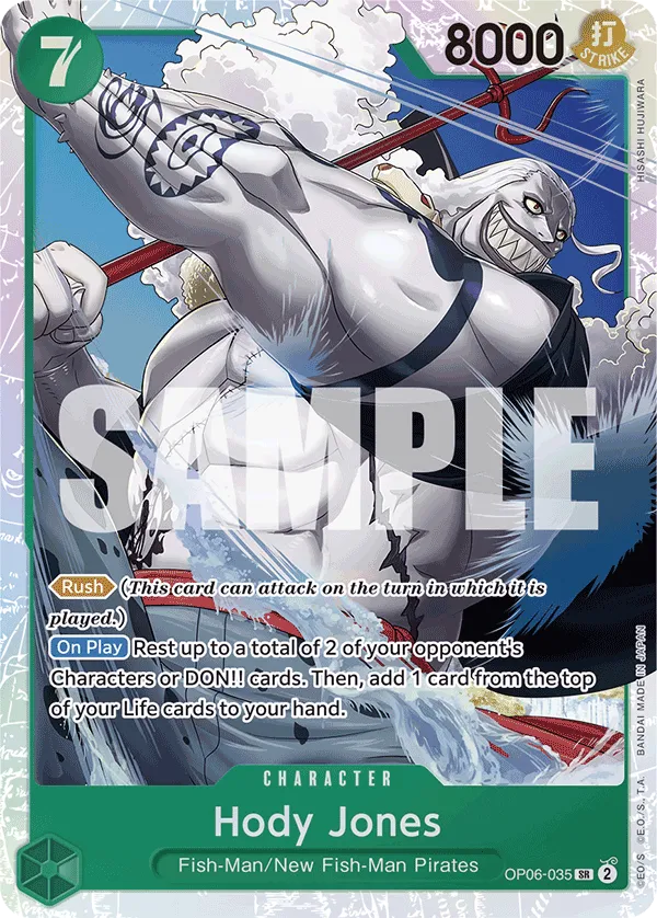 Carta Hody Jones (OP06-035)