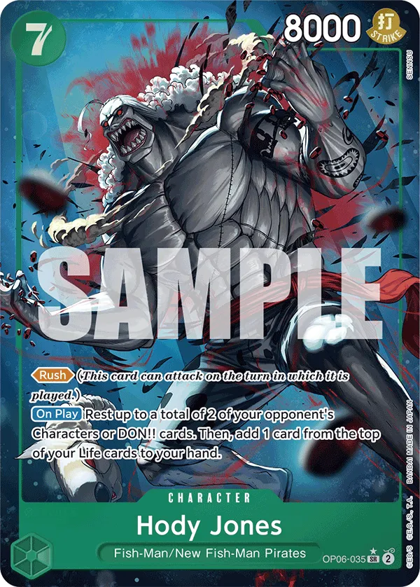 Carta Hody Jones (OP06-035)