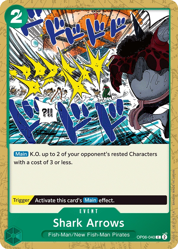 Carta Shark Arrows (OP06-040)
