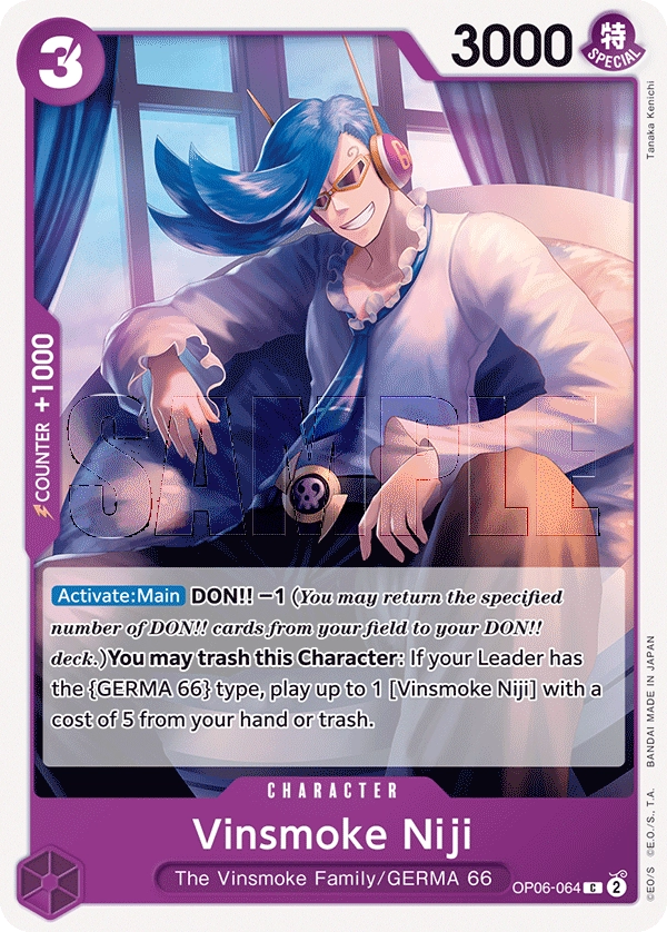 Carta Vinsmoke Niji (OP06-064)