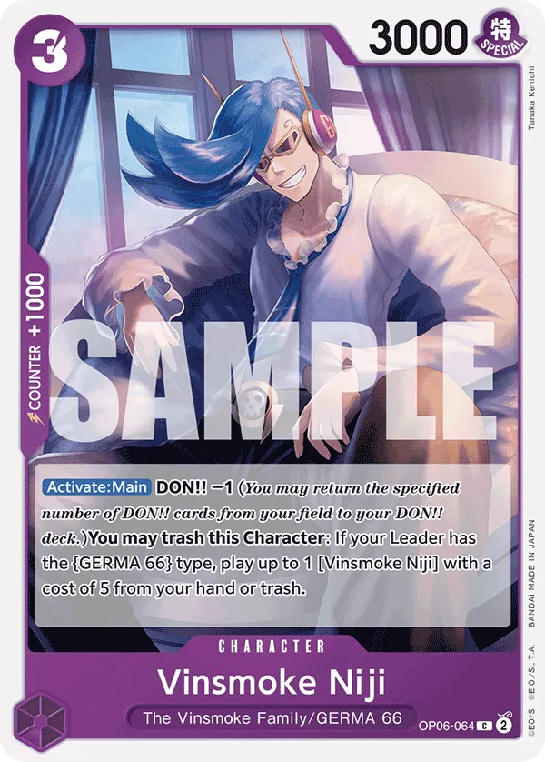 Carta Vinsmoke Niji (OP06-064)