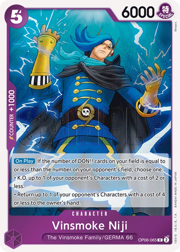 Carta Vinsmoke Niji (OP06-065)
