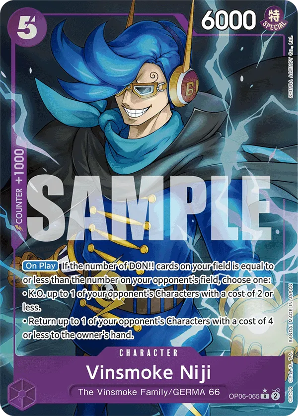 Carta Vinsmoke Niji (OP06-065)