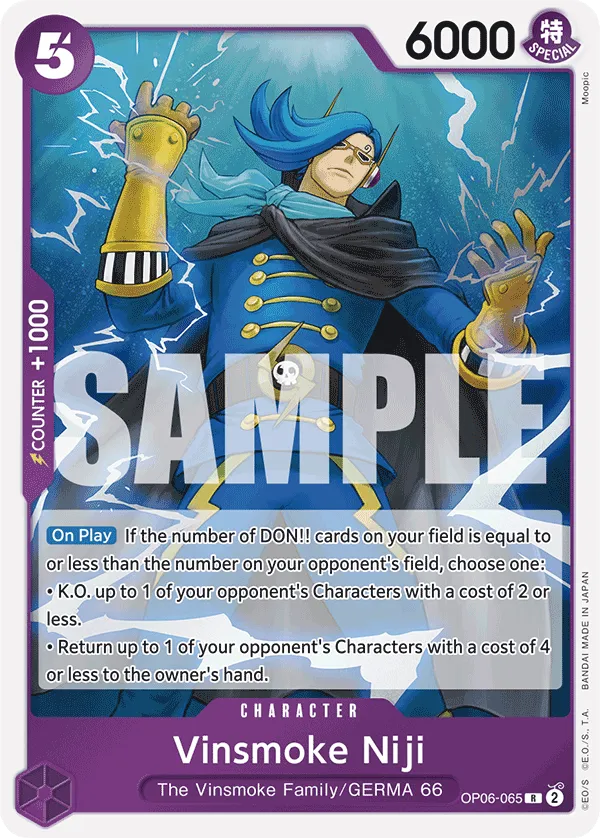 Carta Vinsmoke Niji (OP06-065)