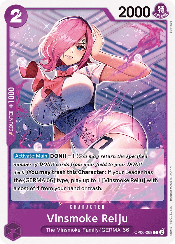 Carta Vinsmoke Reiju (OP06-068)
