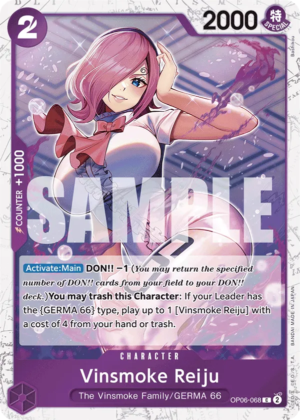Carta Vinsmoke Reiju (OP06-068)