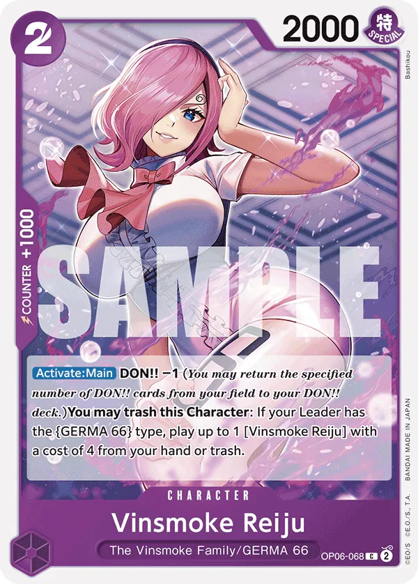 Carta Vinsmoke Reiju (OP06-068)