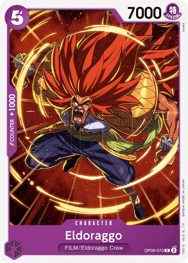 Carta Eldoraggo (OP06-070)
