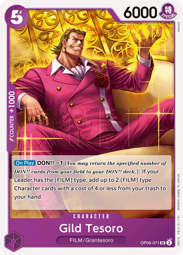 Carta Gild Tesoro (OP06-071)