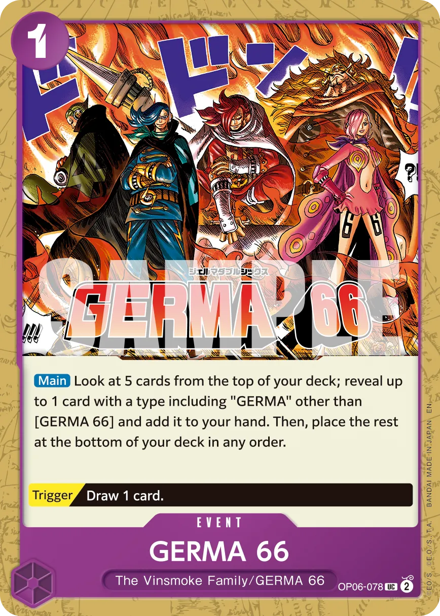 Carta GERMA 66 (OP06-078)