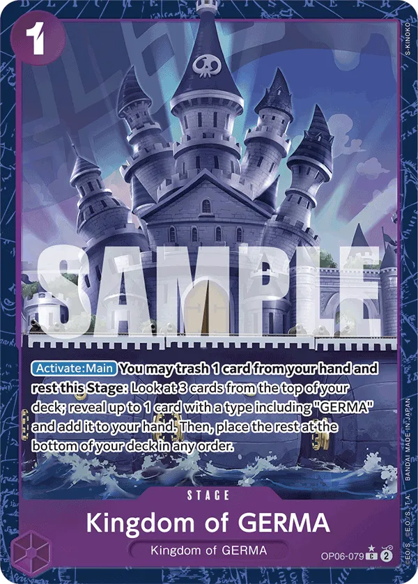 Carta Kingdom of GERMA (OP06-079)