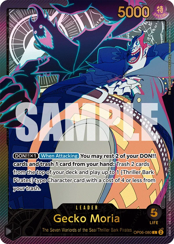Carta Gecko Moria (OP06-080)