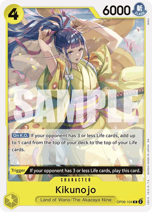 Carta Kikunojo (OP06-104)