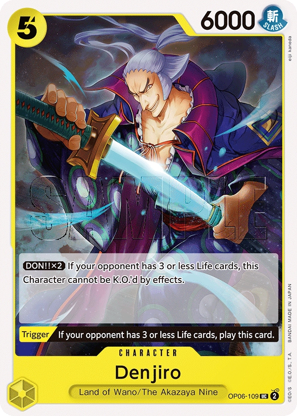 Carta Denjiro (OP06-109)