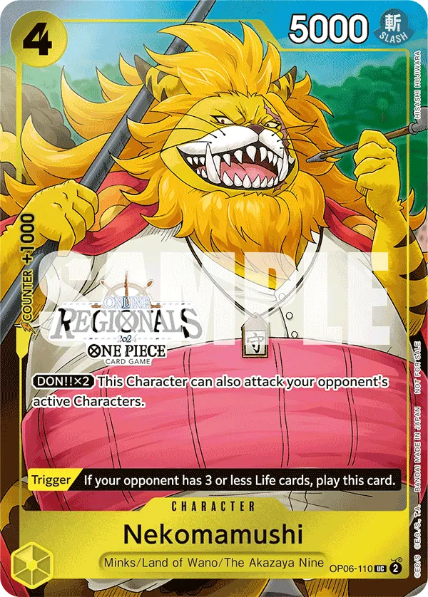 Carta Nekomamushi (OP06-110)