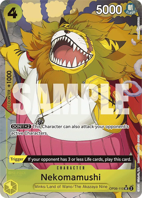 Carta Nekomamushi (OP06-110)