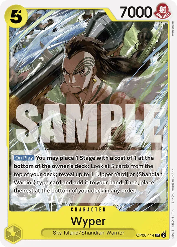 Carta Wyper (OP06-114)