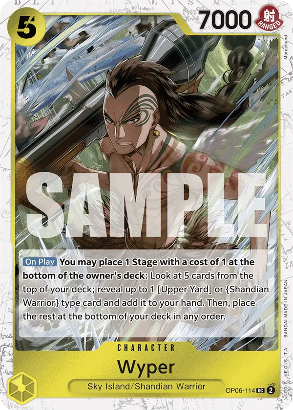 Carta Wyper (OP06-114)