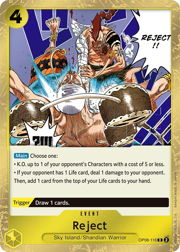 Carta Reject (OP06-116)