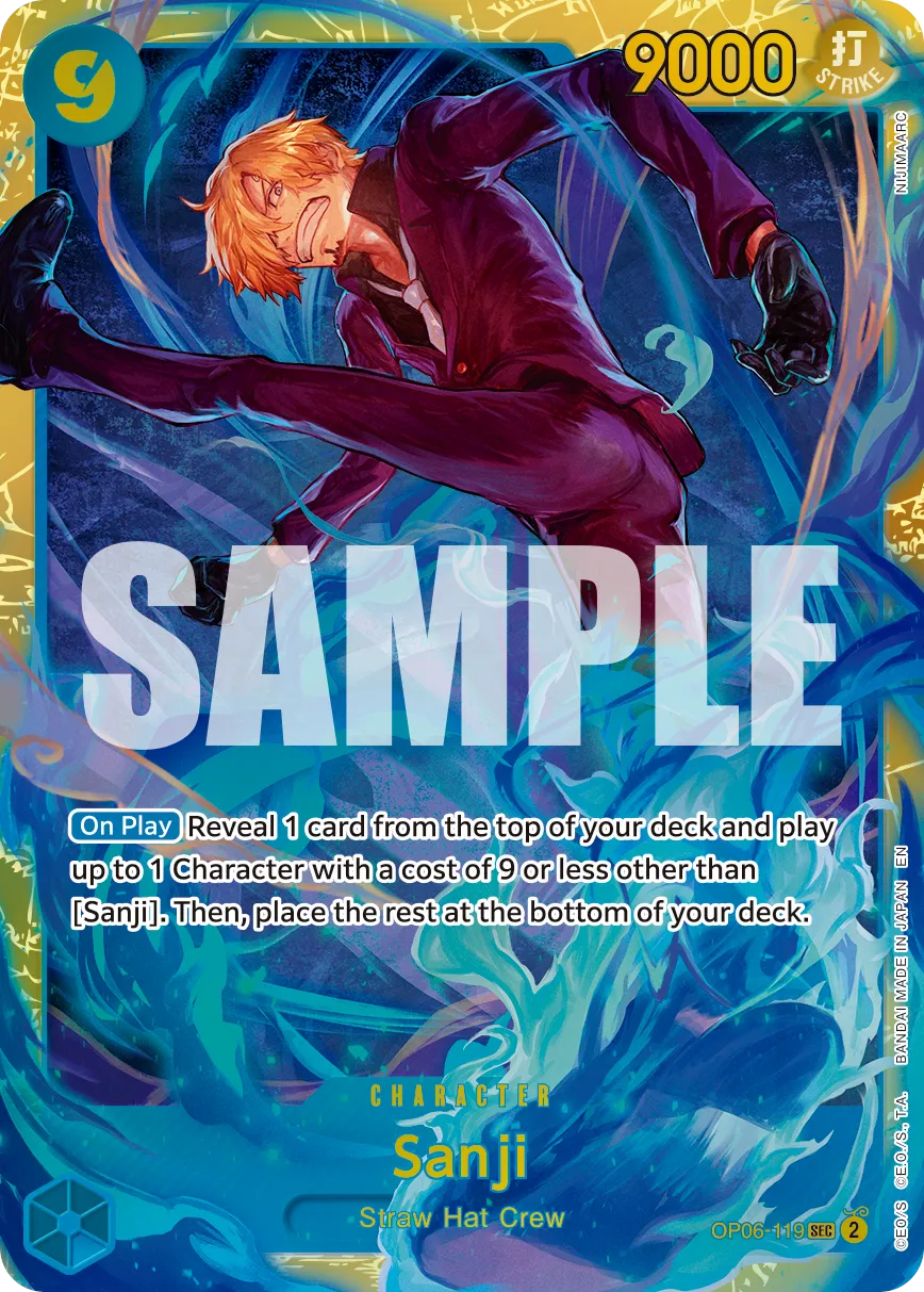 Carta Sanji (OP06-119)