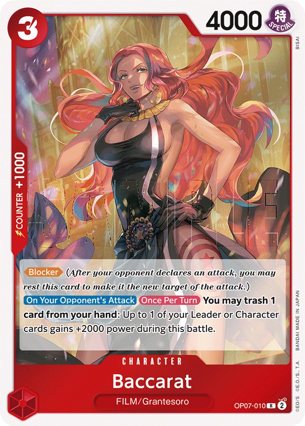 Carta Baccarat (OP07-010)