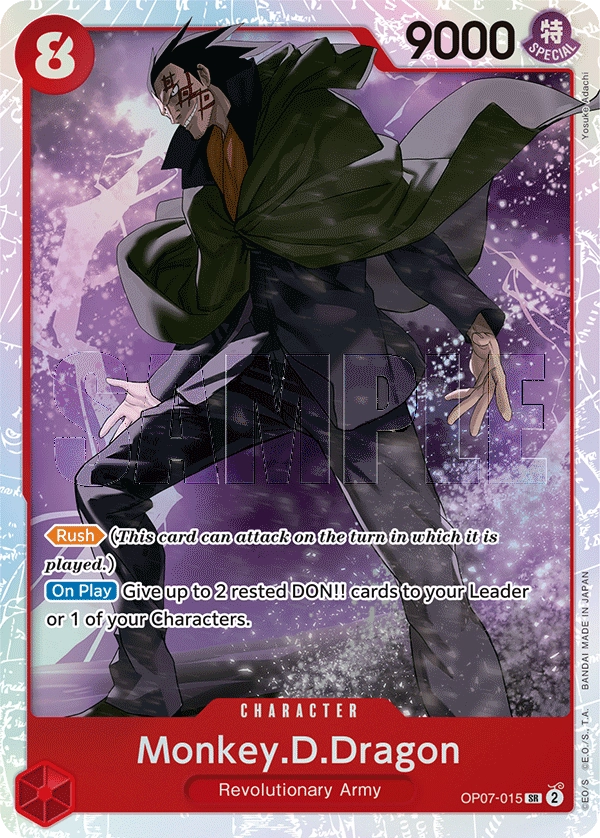 Carta Monkey.D.Dragon (OP07-015)