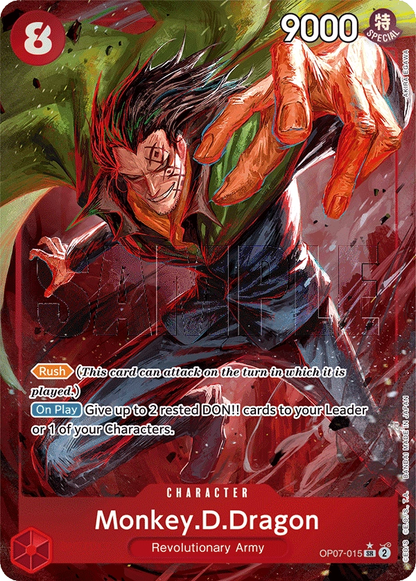 Carta Monkey.D.Dragon (OP07-015)