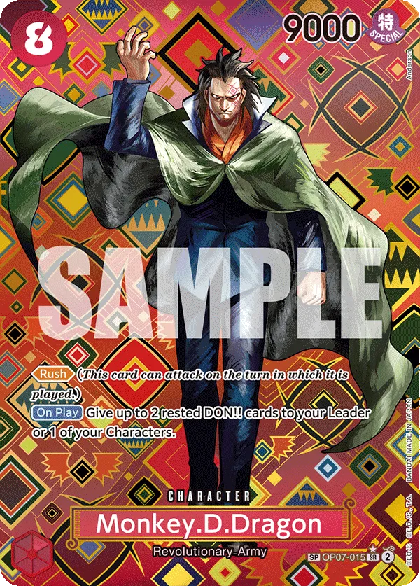 Carta Monkey.D.Dragon (OP07-015)