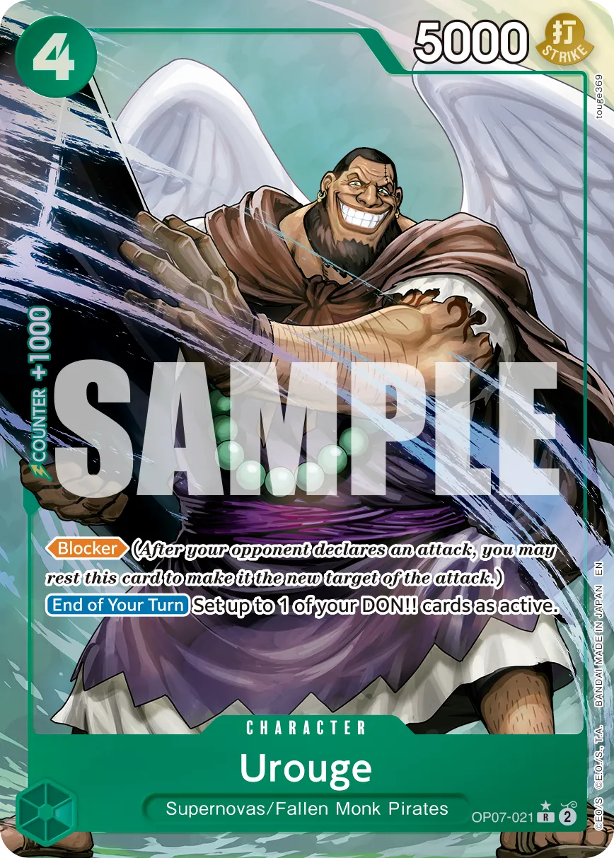 Carta Urouge (OP07-021)